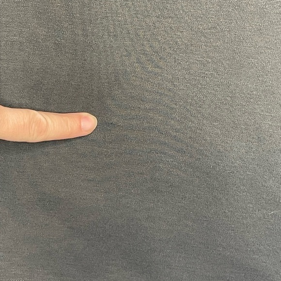 Alice & Olivia dress mini metallic gray with collar sz XS open back - Picture 14 of 14